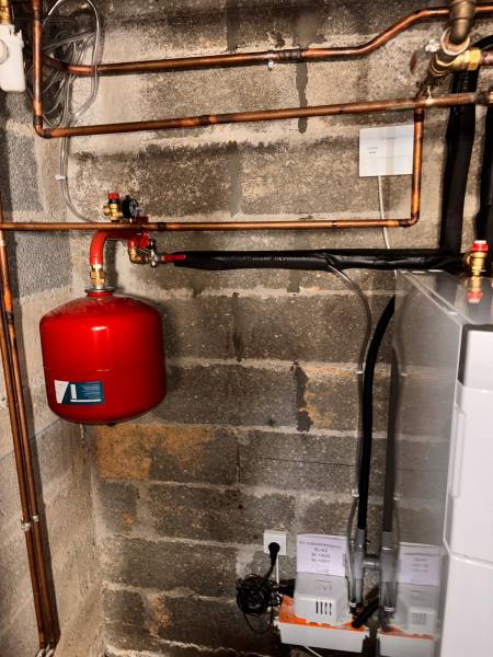 Remplacement d'une chaudière fioul par une chaudière gaz avec création de ligne gaz à Montivilliers (76290)