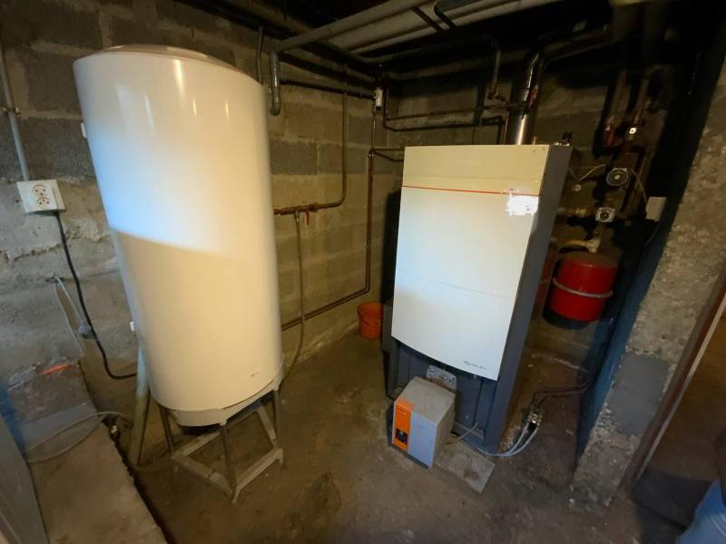 Installation chaudière gaz + Ballon d'eau chaude à Montivilliers